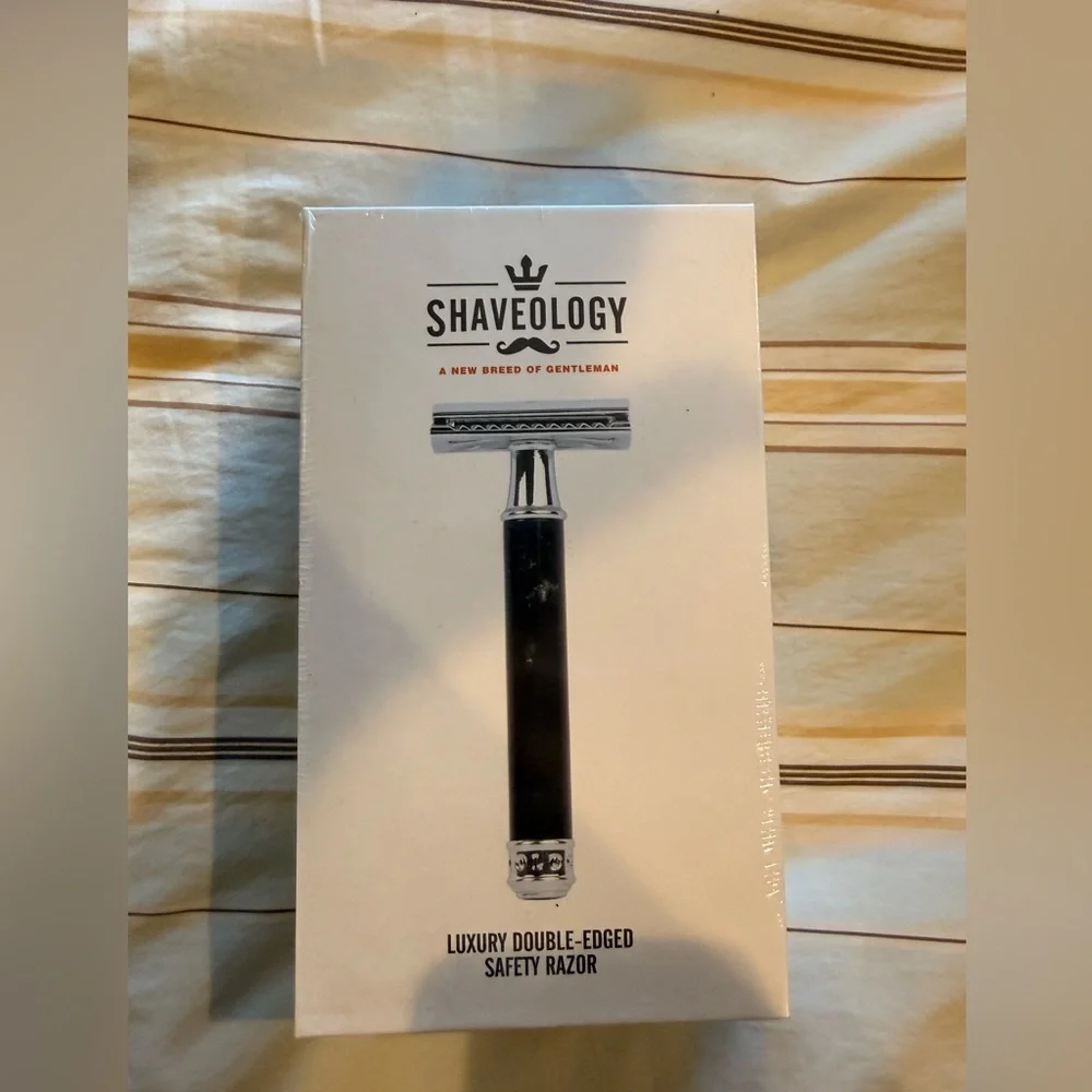 Shaveology Phantom Series Luxury Safety Razor Set - NIB Sealed